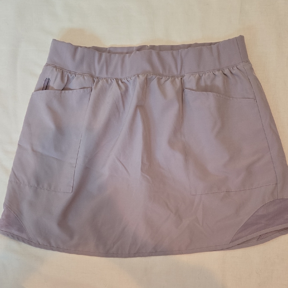 Purple Skort with Pockets And Boy Shorts